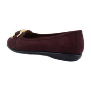 Fig Faux Suede
