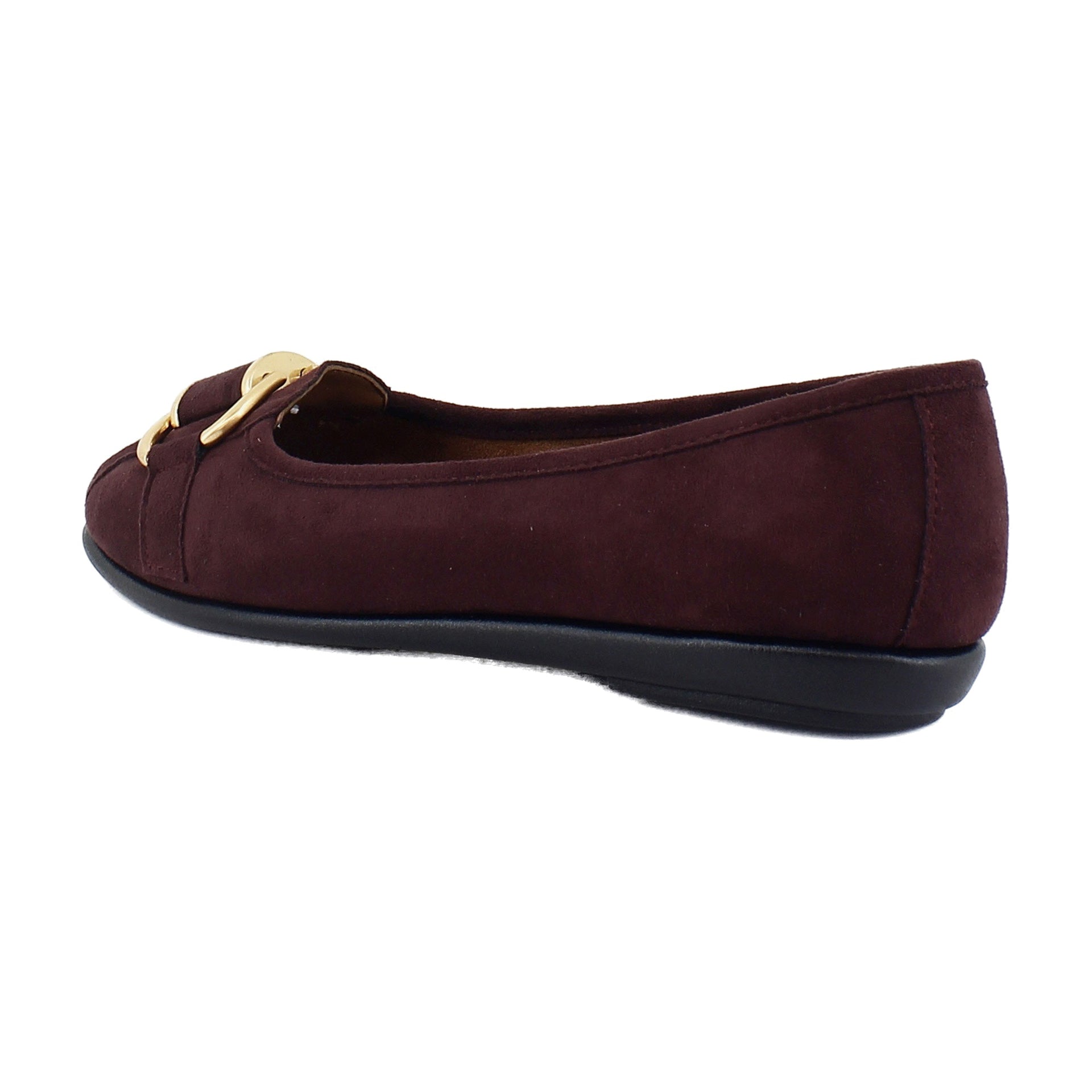 Fig Faux Suede