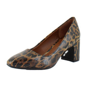 Tobacco Multi Jaguar Print