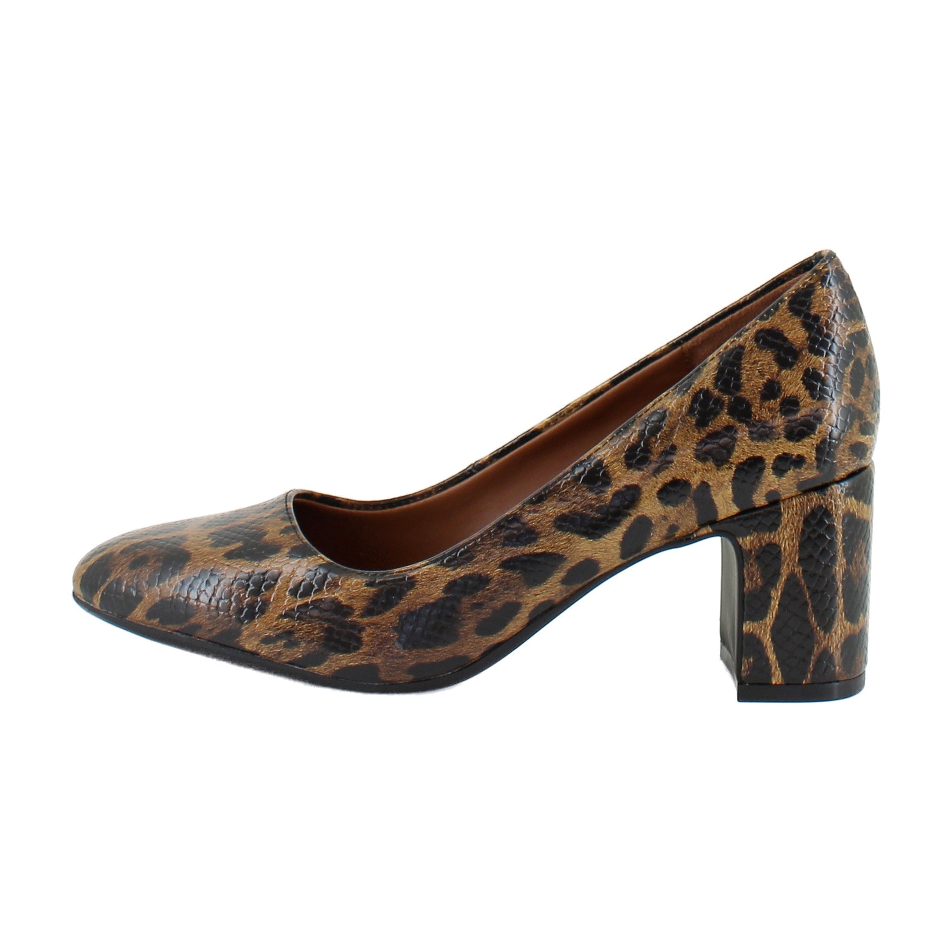 Tobacco Multi Jaguar Print