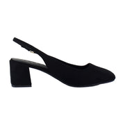 Black Faux Suede