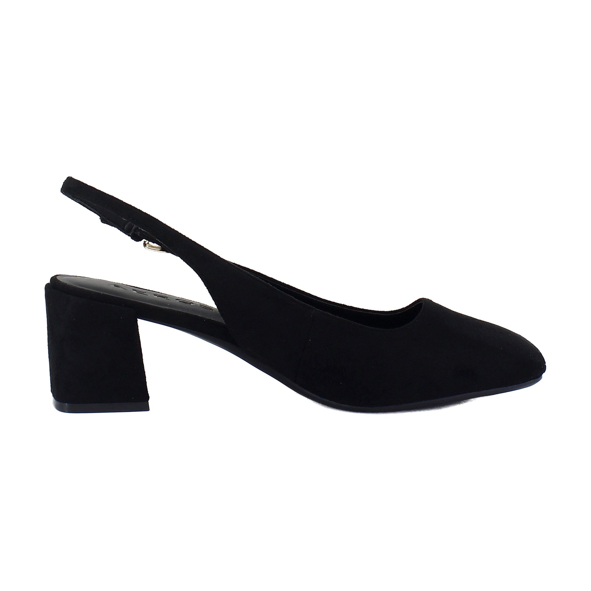 Black Faux Suede