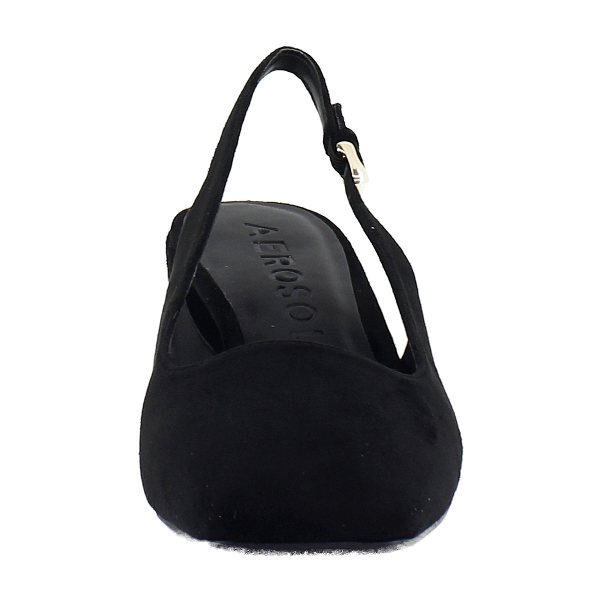 Black Faux Suede