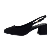 Black Faux Suede
