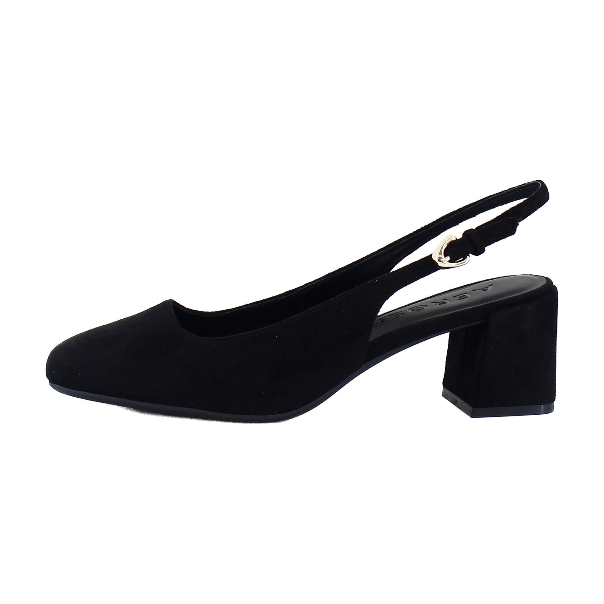 Black Faux Suede