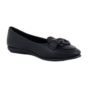 Black/Black Soft Faux Leather