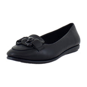 Black/Black Soft Faux Leather