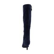 Navy Faux Suede