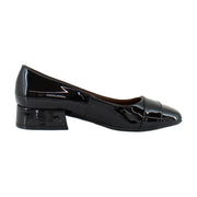 Black Patent Faux Leather