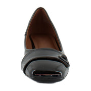 Black Patent Faux Leather