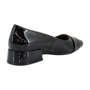 Black Patent Faux Leather