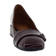 Merlot Patent Faux Leather