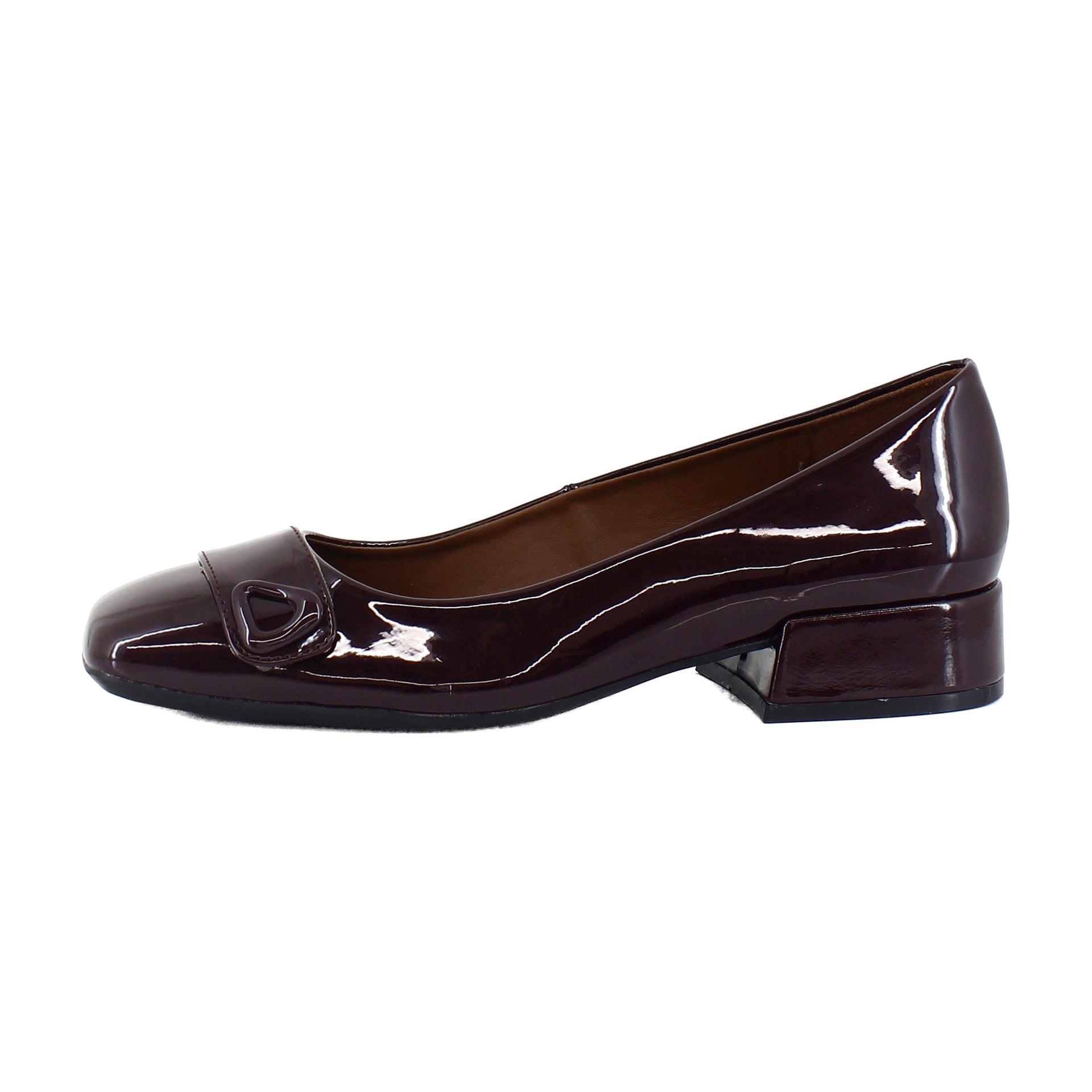 Merlot Patent Faux Leather