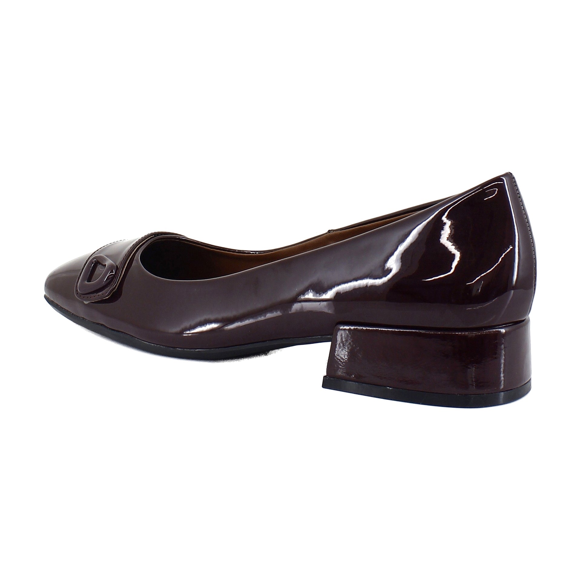 Merlot Patent Faux Leather