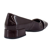 Merlot Patent Faux Leather