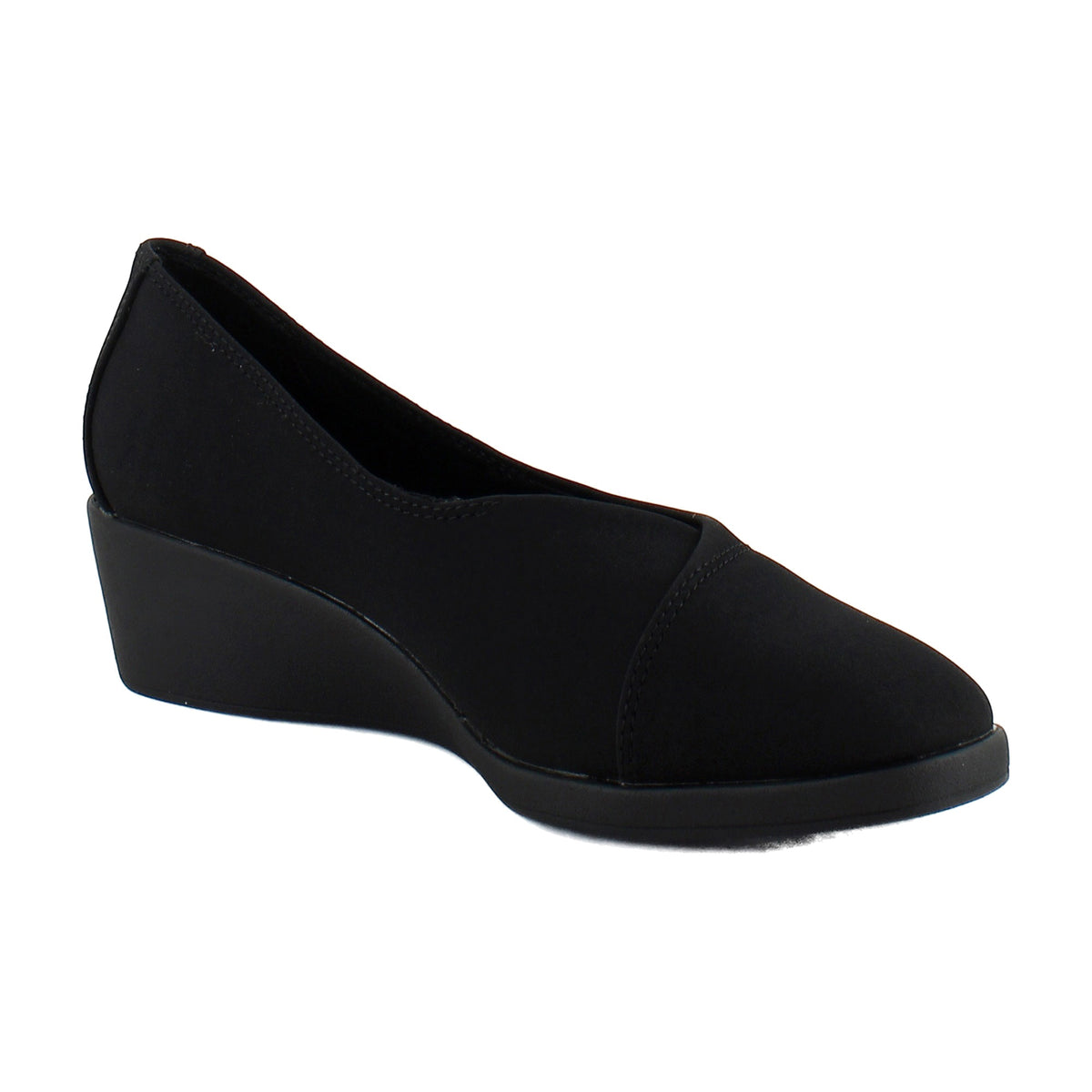 Black Stretch Gabardine