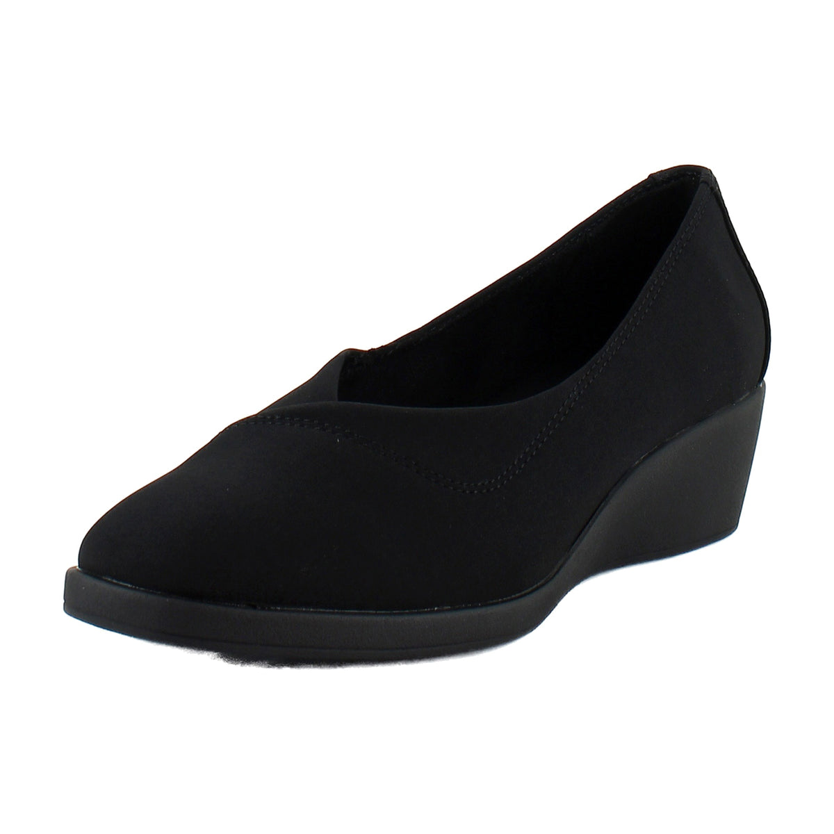 Black Stretch Gabardine