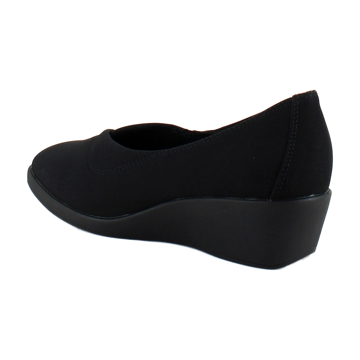 Black Stretch Gabardine