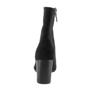 Black Stretch Faux Suede
