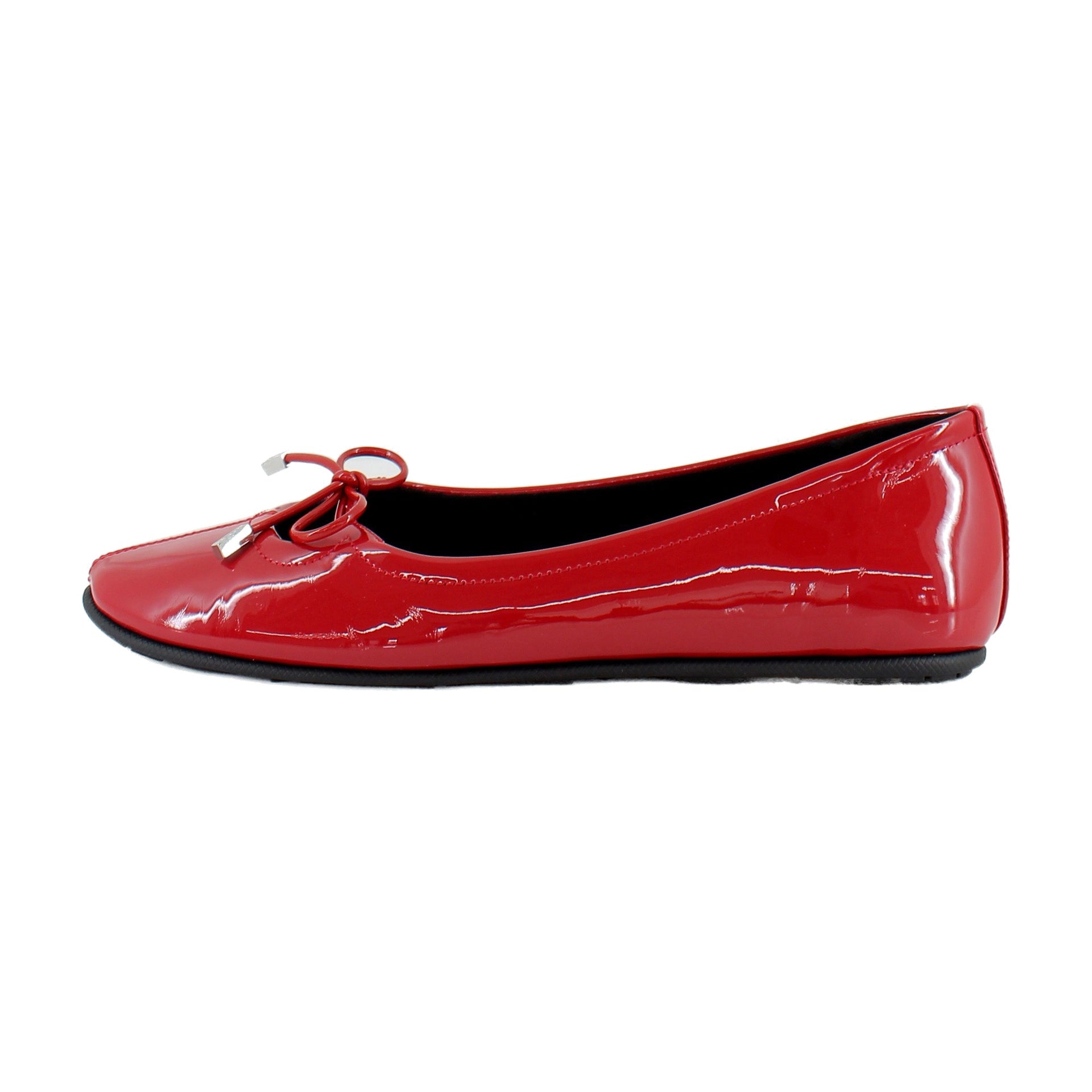 Racing Red Patent Faux Leather