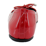 Racing Red Patent Faux Leather