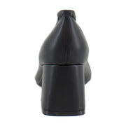 Black Stretch Faux Leather