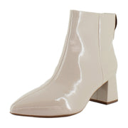 Stone Crinkle Patent Faux Leather