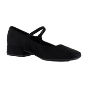 Black Faux Suede