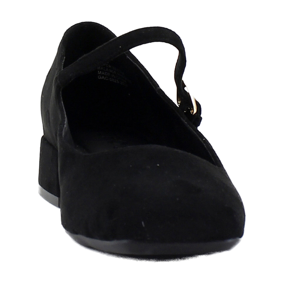 Black Faux Suede