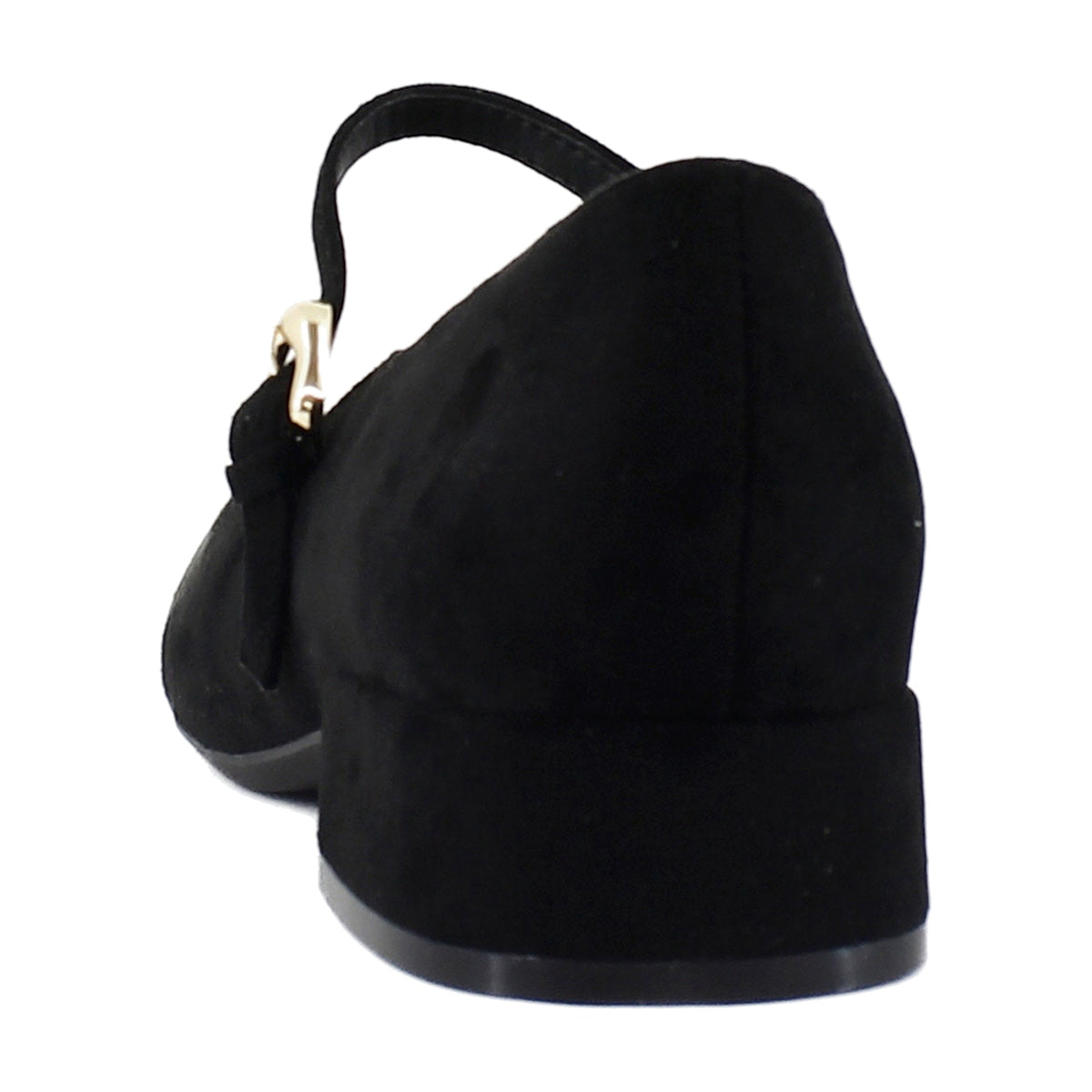 Black Faux Suede