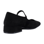 Black Faux Suede