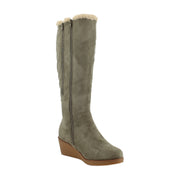 Dark Olive Faux Suede