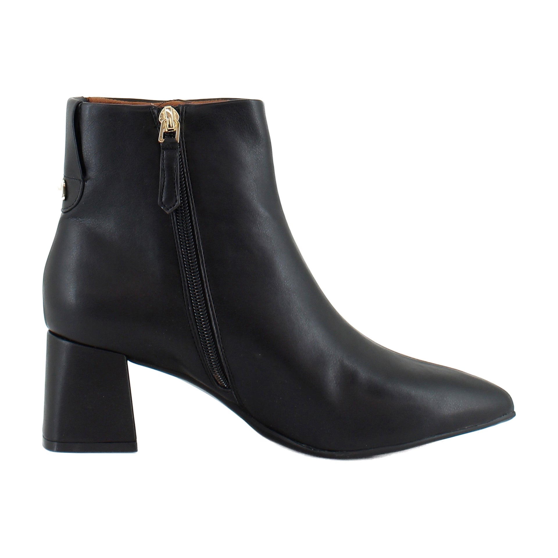 Black Faux Leather