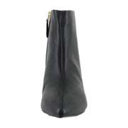 Black Faux Leather