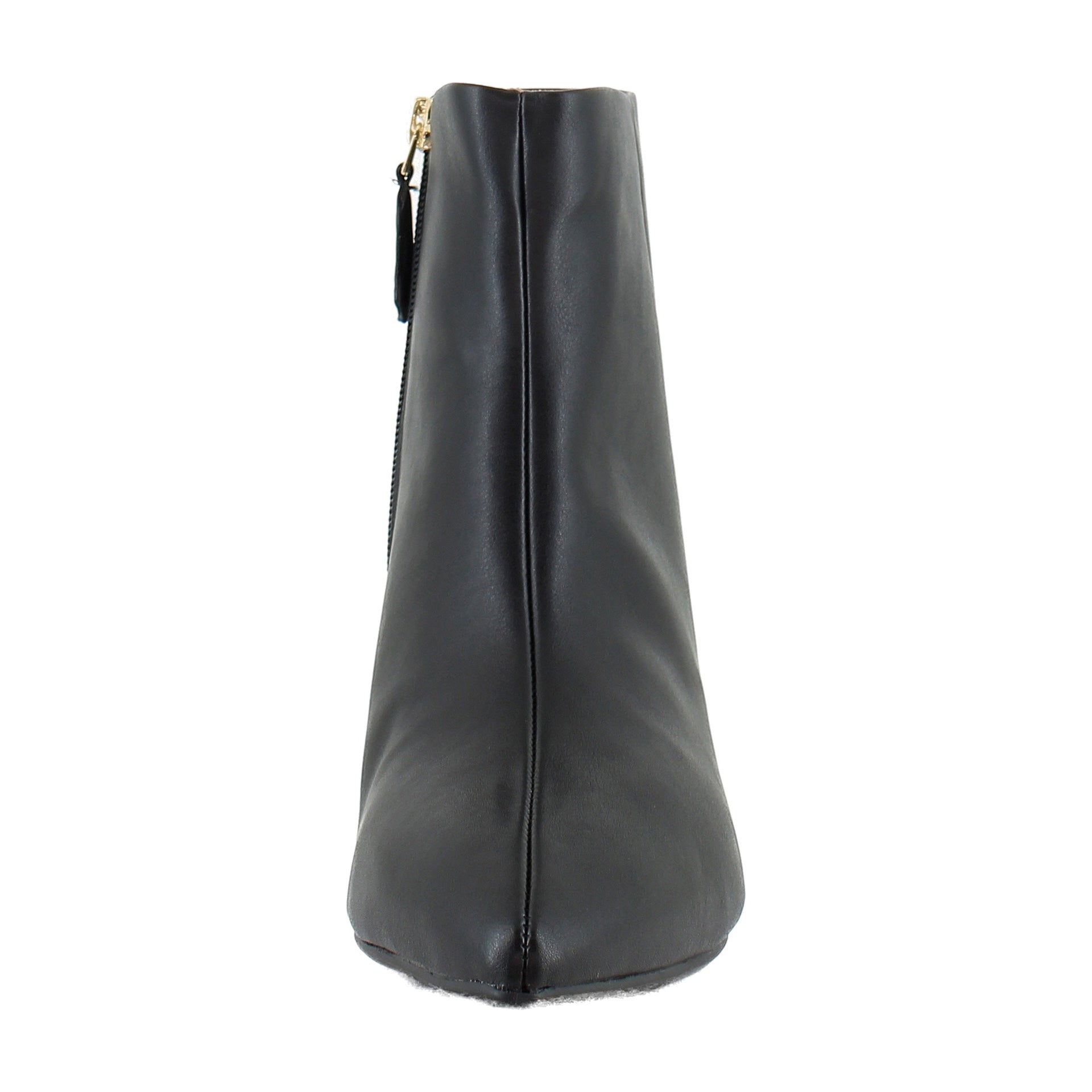 Black Faux Leather