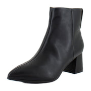 Black Faux Leather