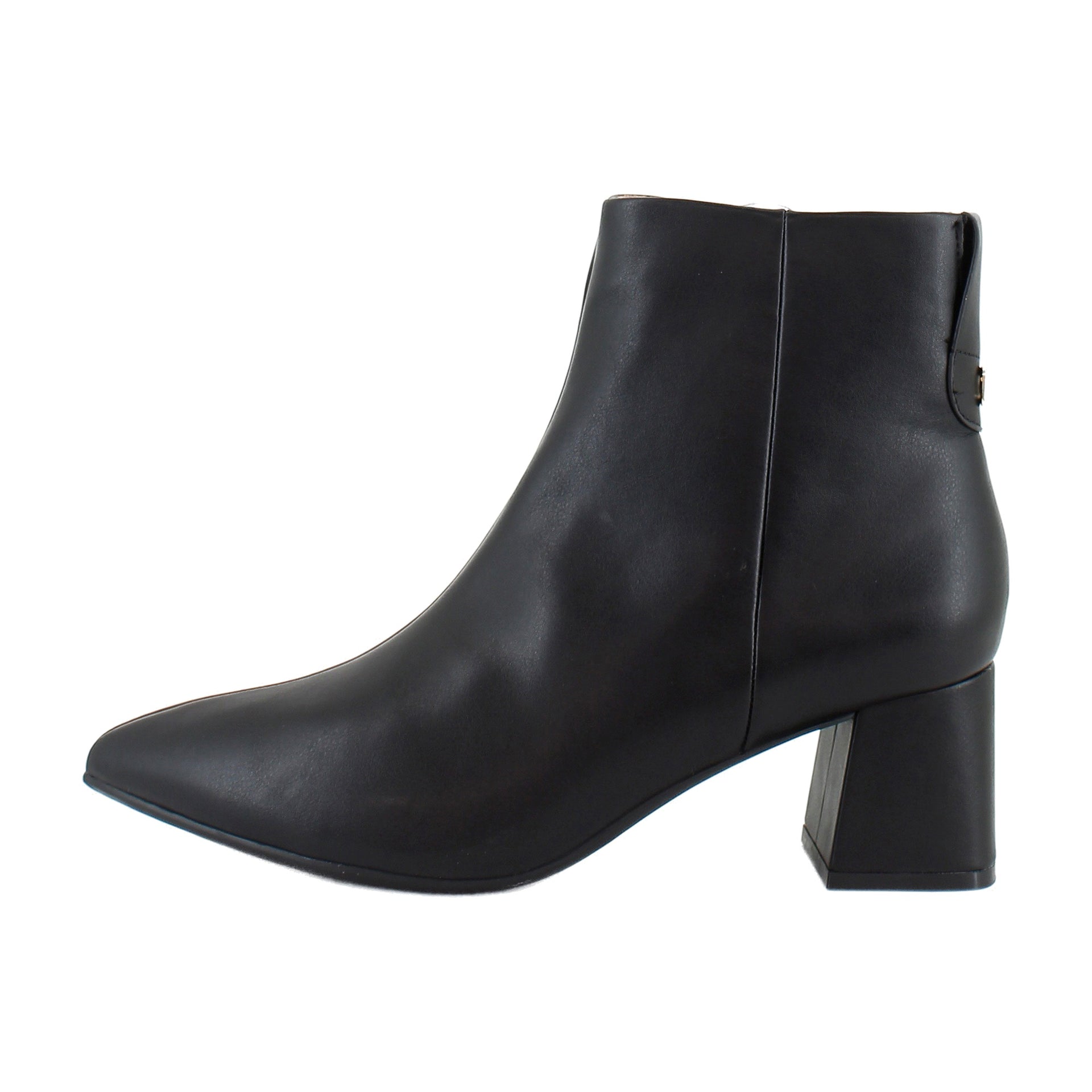 Black Faux Leather