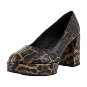 Tobacco Multi Jaguar Print