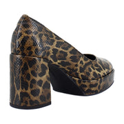 Tobacco Multi Jaguar Print