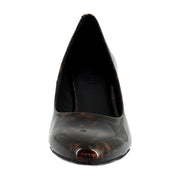 Tortoise Patent Faux Leather