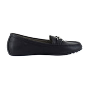 Black Mini Embossed Croc Faux Leather