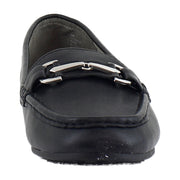 Black Mini Embossed Croc Faux Leather
