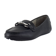 Black Mini Embossed Croc Faux Leather