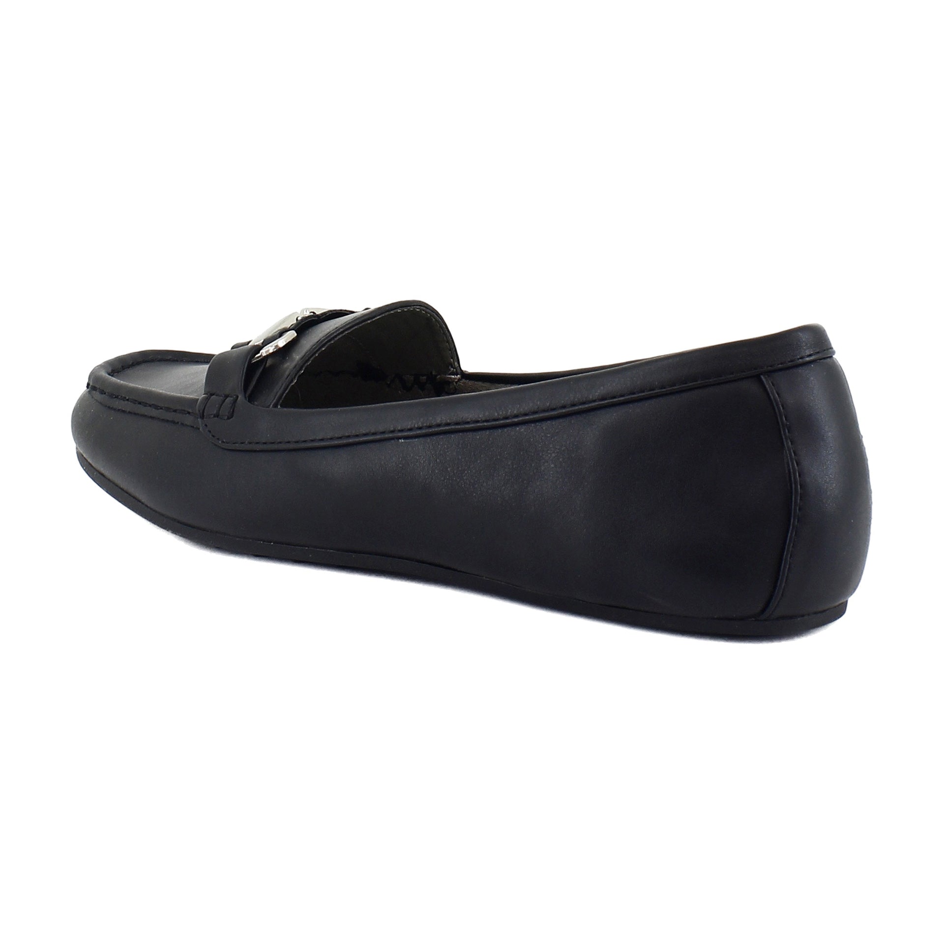 Black Mini Embossed Croc Faux Leather