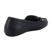 Black Mini Embossed Croc Faux Leather