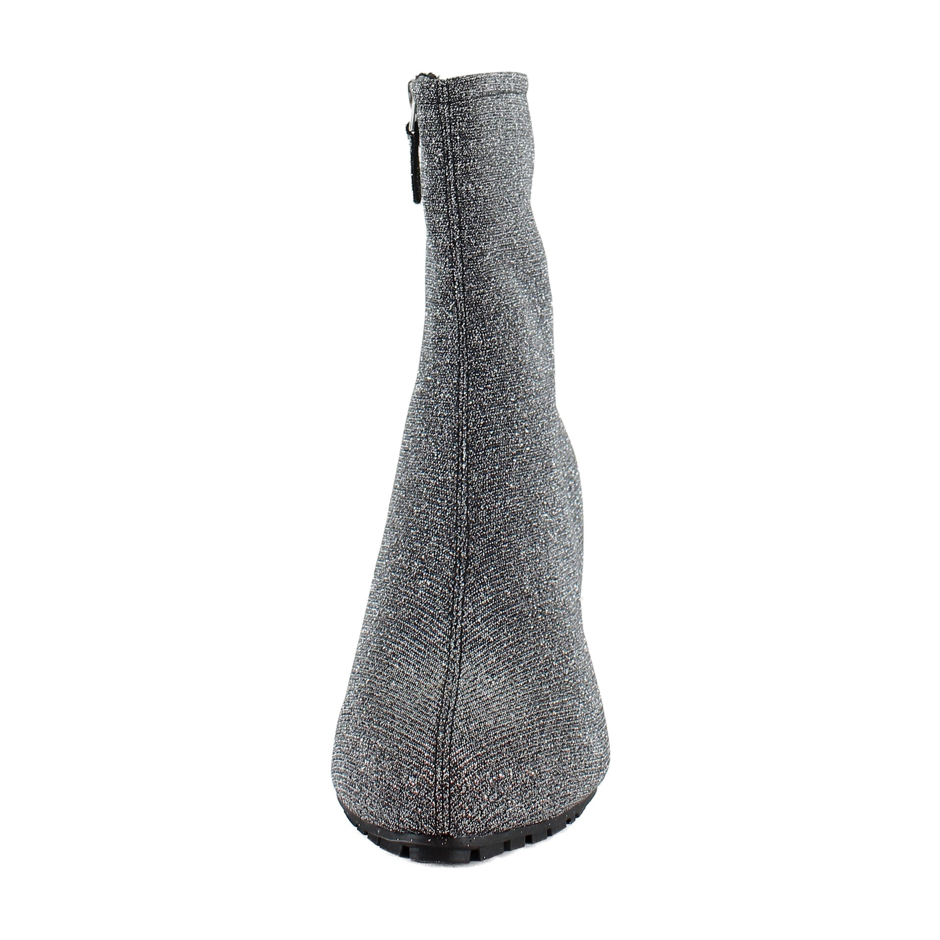 Gunmetal Stretch Lame