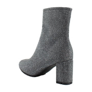 Gunmetal Stretch Lame