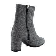 Gunmetal Stretch Lame