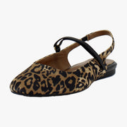 Leopard Print Suede
