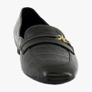 Verde Green Croco Leather